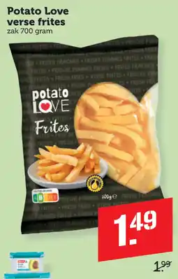 Coop potato love verse frites aanbieding