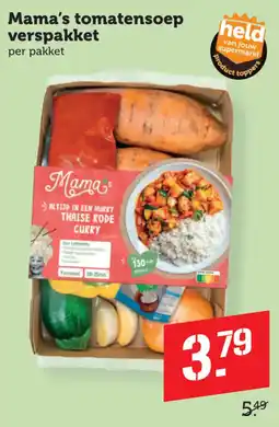 Coop Mama's thaise rode curry aanbieding