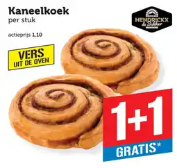 Coop Hendrickx de Bakker kaneelkoek aanbieding