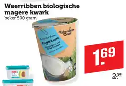Coop Weerribben magere kwark aanbieding