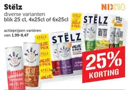 Coop Stëlz diverse varianten aanbieding