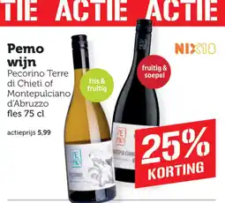 Coop Pemo wijn aanbieding