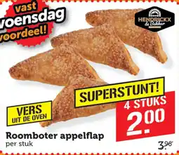 Coop Hendrickx de Bakker Roomboter appelflap aanbieding