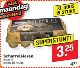 Coop noaber ei scharreleieren aanbieding
