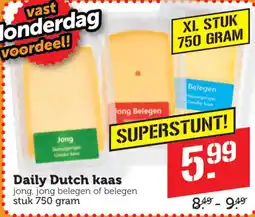 Coop Daily Dutch kaas aanbieding