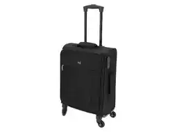 Lidl ESMARA Koffer 38 L, zwart, zacht aanbieding