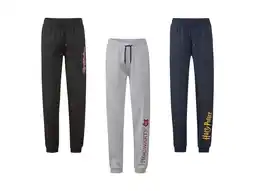 Lidl Heren joggingbroek met print op het been aanbieding