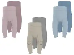 Lidl LUPILU Set van 2 baby joggingbroeken aanbieding