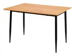 Lidl LIVARNO Eettafel met stalen onderstel, 115 x 80 x 75 cm aanbieding