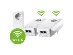 MediaMarkt Devolo Pwrline Wifi 6 2400mbps Multiroom Powerline Wifi-adapter aanbieding