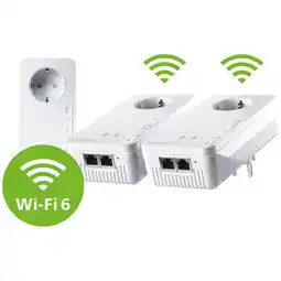 MediaMarkt Devolo Pwrline Wifi 6 2400mbps Multiroom Powerline Wifi-adapter aanbieding