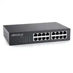MediaMarkt Devolo Gigabit Ethernet Switch 16 Port aanbieding
