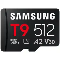 MediaMarkt Samsung Samsung - T9 Micro Sd 512g 2000 Mbit/s aanbieding