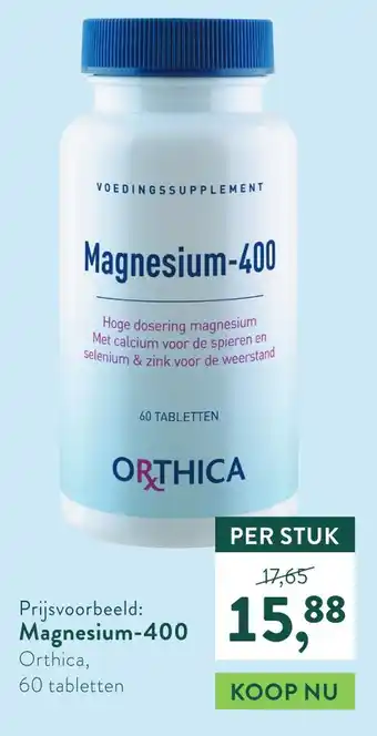 Holland & Barrett Magnesium-400 aanbieding