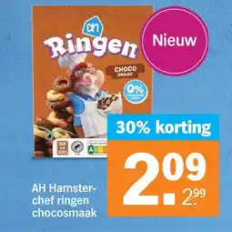 Albert Heijn AH Hamsterchef ringen chocosmaak aanbieding