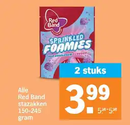 Albert Heijn Alle Red Band stazakken aanbieding