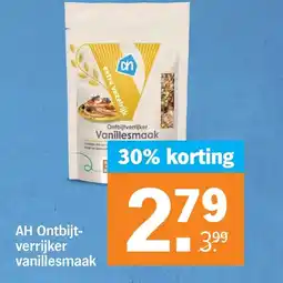 Albert Heijn AH Ontbijtverrijker vanillesmaak aanbieding