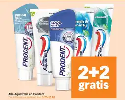 Albert Heijn Alle Aquafresh en Prodent aanbieding