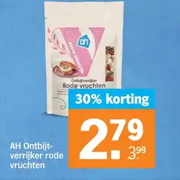 Albert Heijn AH Ontbijtverrijker rode vruchten aanbieding