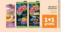 Albert Heijn Alle Taksi en DubbelDrank aanbieding