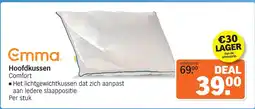 Albert Heijn Emma Hoofdkussen Comfort aanbieding