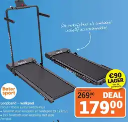Albert Heijn Loopband walkpad Focus Fitness Luma Switch iPlus aanbieding