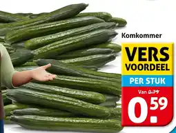 Hoogvliet Komkommer aanbieding