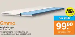 Albert Heijn Emma Original topper aanbieding