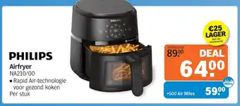 Albert Heijn PHILIPS Airfryer NA210/00 aanbieding