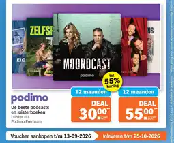 Albert Heijn Podimo Premium aanbieding