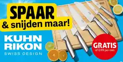 Hoogvliet Kuhn rikon snijplank aanbieding
