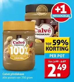 Hoogvliet Alle calvé pindakaas aanbieding