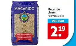 Hoogvliet Mecarido linzen aanbieding
