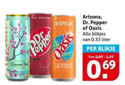 Hoogvliet Arizona, dr. pepper of oasis aanbieding