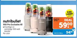 Albert Heijn Nutribullet 900 Pro Exclusive All aanbieding