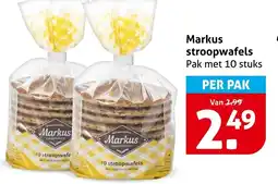 Hoogvliet Markus stroopwafels aanbieding