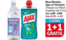Hoogvliet Blue wonder, ajax of vintastic aanbieding