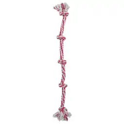 Pets Place Adori Flostouw XL - Trekspeelgoed - Wit&Pink 150 cm aanbieding