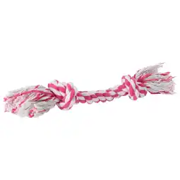 Pets Place Adori Flostouw S - Trekspeelgoed - Wit&Pink 25 cm aanbieding