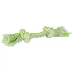 Pets Place Adori Flostouw S - Trekspeelgoed - Wit&Lime 25 cm aanbieding