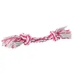 Pets Place Adori Flostouw M - Trekspeelgoed - Wit&Pink 30 cm aanbieding