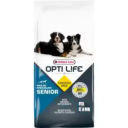 Pets Place Opti Life Senior Medium-Maxi - Hondenbrokken - 12,5 kg aanbieding