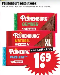 Dirk Peijnenburg ontbijtkoek aanbieding