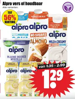 Dirk Alpro vers of houdbaar aanbieding