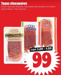 Dirk Azzurri, Dela Siesta of Chianti Salumi aanbieding