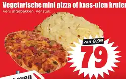 Dirk Vegetarische mini pizza of kaas-uien kruier aanbieding