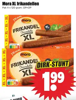 Dirk mora frikandellen xl aanbieding