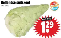 Dirk Hollandse spitskool aanbieding