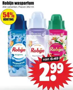 Dirk Robijn wasparfum aanbieding