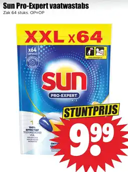 Dirk Sun Pro-Expert vaatwastabs aanbieding